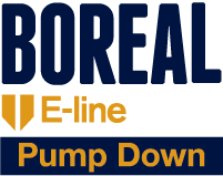 boreal e-line pump down graphic